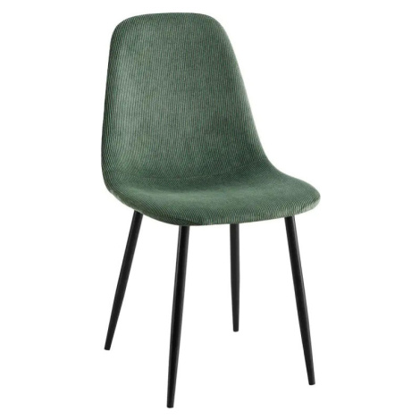 Idea Jídelní židle AMALFI zelený manšestr