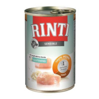 Rinti Dog konzerva Sensible kuře+rýže 400g + Množstevní sleva