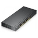 Zyxel GS1900-8HP v3 8-port Desktop Gigabit Web Smart PoE switch: 8x Gigabit metal, IPv6, PoE bud