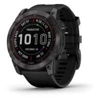 Garmin Fenix 7X Sapphire Solar Carbon Gray DLC Titanium/Black Band