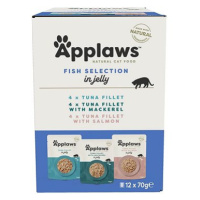 Applaws kapsička Cat Jelly Multipack Ryby 12 x 70 g