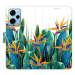 iSaprio flip pouzdro Exotic Flowers 02 pro Xiaomi Redmi Note 12 Pro+ 5G