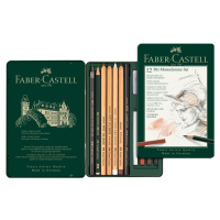 Faber-Castell Faber-Castell, 112975, Pitt Monochrome, sada uměleckých výtvarných potřeb, 12 ks