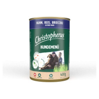 Christopherus Senior krmivo pro psy kuřecí s rýží a brokolicí 12 × 400 g