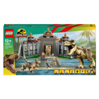 Návštěvnické centrum: útok T-rexe a raptora - LEGO Jurrasic World (76961)