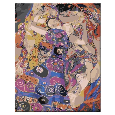 Zuty Malování podle čísel Panna (Gustav Klimt)