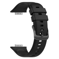 Silikonový řemínek FIXED Silicone Strap pro Huawei Watch FIT2, černá