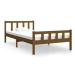 Rám postele medově hnědý masivní dřevo 90 × 200 cm, 810667