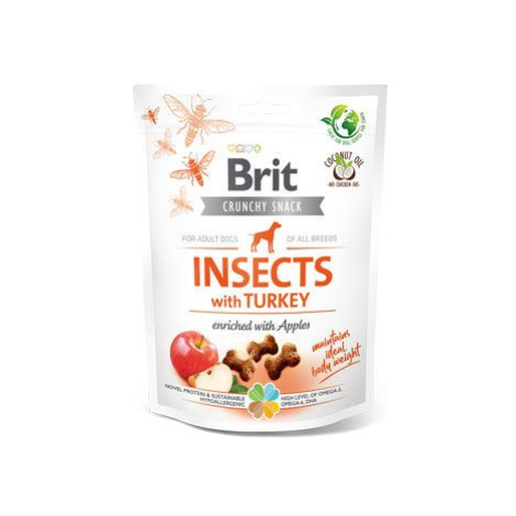 Brit Care Dog Crunchy Cracker Insects Turkey Apples 200g