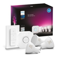 Philips Hue White and Color ambiance 5.7W GU10 starter kit