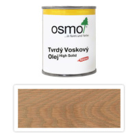 Tvrdý voskový olej OSMO barevný 0.125l Světle šedý 3067