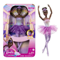 Barbie svítící magická baletka s fialovou sukní