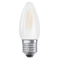 LED žárovka LED E27 B35 4,8W = 40W 470lm 2700K Teplá 300° Filament OSRAM SUPERSTAR Stmívatelná