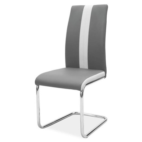 Signal Jídelní židle H-200 Barva: Šedá / světle šedá
