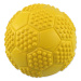 Míček Dog Fantasy fotbal s bodlinami pískací mix barev 7cm