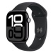 Apple Watch Series 10 42mm Cellular Klavírně černý hliník s černým sportovním řemínkem - M/L