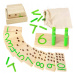 Hračky Montessori Dřevěná Matematická Čísla Hra Pro Děti