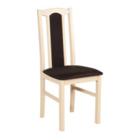 Jídelní židle BOSS 7 Bílá Tkanina 4B