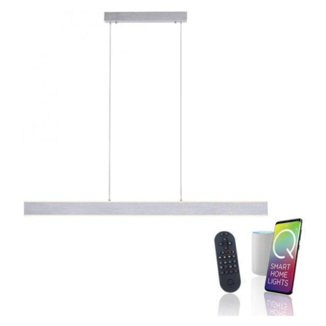PN 2440-95 Q-ADRIANA Paul Neuhaus LED závěsné svítidlo hliník, RGB, Smart Home ZigBee RGB+2700-5 PAULNEUHAUS