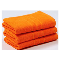 VER Froté ručník UNI oranžová Rozměr: 50x100 cm