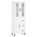 vidaXL Skříň highboard bílá 69,5 x 34 x 180 cm kompozitní dřevo