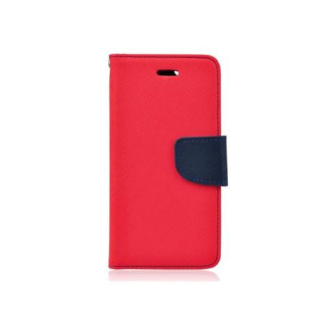 Flipové pouzdro Fancy pro Xiaomi Redmi Note 12 5G, červená/modrá