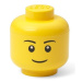 LEGO® úložná hlava (mini) - chlapec