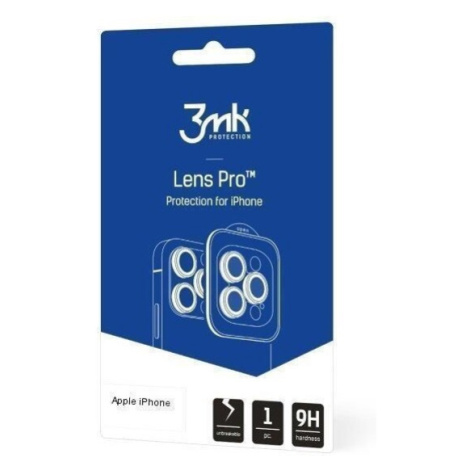 3mk Lens Protection Pro skla na fotoaparát Apple iPhone 16 Pro /16 Pro Max čirá