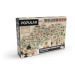 Puzzle - Mapa Slovenska 160 ks