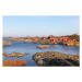 Fotografie Small cottages in autumn i archipelago, Anders Sellin, 40 × 26.7 cm