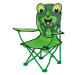 Eurotrail Dětská skládací židle Ardeche Animal zelená