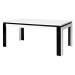 Stůl Linn 160 cm, bílá / černá
