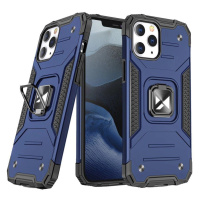 Wozinsky Ring Armor obrněný hybridní kryt + magnetický držák iPhone 13 mini modrý