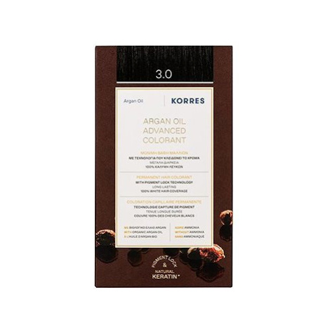 KORRES Argan Oil Advanced Colorant 3.0 Dark Brown