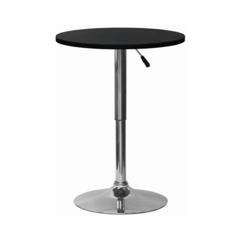 Kulatý barový stůl Laurent 60 cm, černý Asko