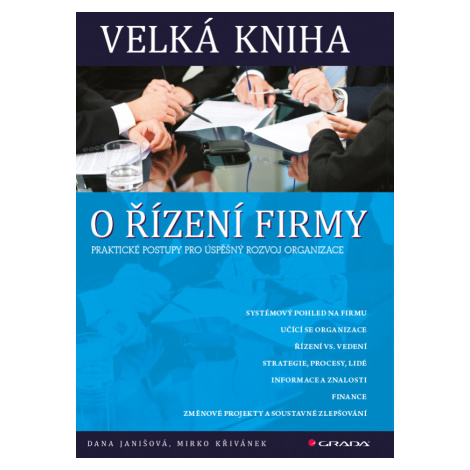 E-kniha: Velká kniha o řízení firmy od Janišová Dana GRADA