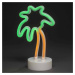 Konstsmide Season LED dekorativní světlo palma, na baterie