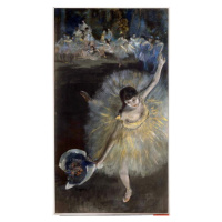 Obrazová reprodukce Fin d'arabesque Painting a essence taken from the pastel by Edgar Degas  187