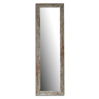 Popron.cz Nástěnné zrcadlo Harry Dřevo Starožitný povrch (40,5 x 1,5 x 130,5 cm)