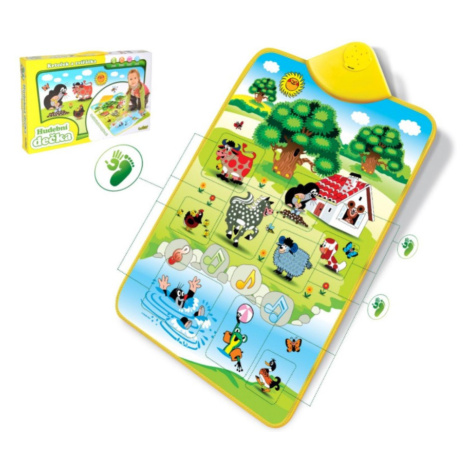Elektronická hrací podložka Krtek a zvířátka 42x61cm v krabici Wiky