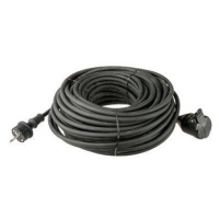 Emos Prodlužovací kabel gumový 30m 3x1.5mm, černý