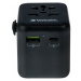 VERBATIM Universal Travel Adapter UTA-02 Cestovní adapter Černá