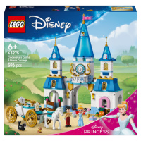 LEGO LEGO® Disney Popelčin zámek a kočár s koňmi 43275