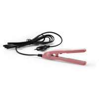 Mini FLAT IRON - profesionální mini žehlička na vlasy růžová