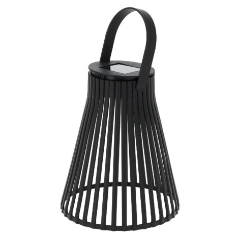 H&S Decoration Solární LED lucerna Solina černá