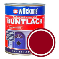 Wilckens Syntetická vrchní barva vysoký lesk Buntlack Hochglaezend 750 ml, tmavě červená