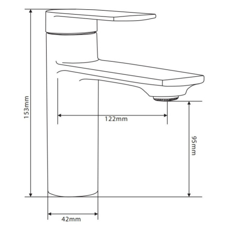 MEXEN/S Zero SET umyvadlová + vanová baterie s příslušenstvím DQ40, černá 71103DQ40-70