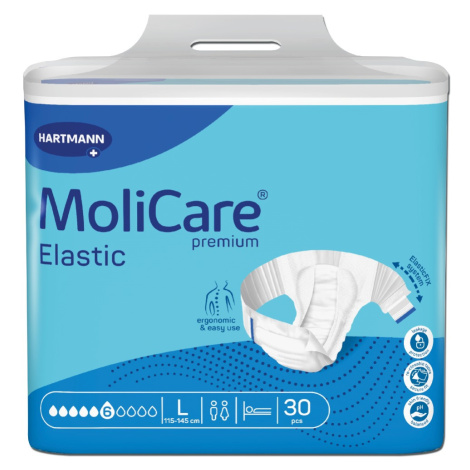 MoliCare Elastic 6 kapek vel. L inkontinenční kalhotky 30 ks