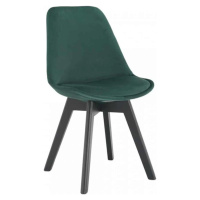 Tempo Kondela Židle LORITA, emerald/černá + kupón KONDELA10 na okamžitou slevu 3% (kupón uplatní