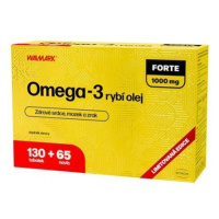 Walmark Omega-3 Forte 1000 mg 130+65 tobolek navíc